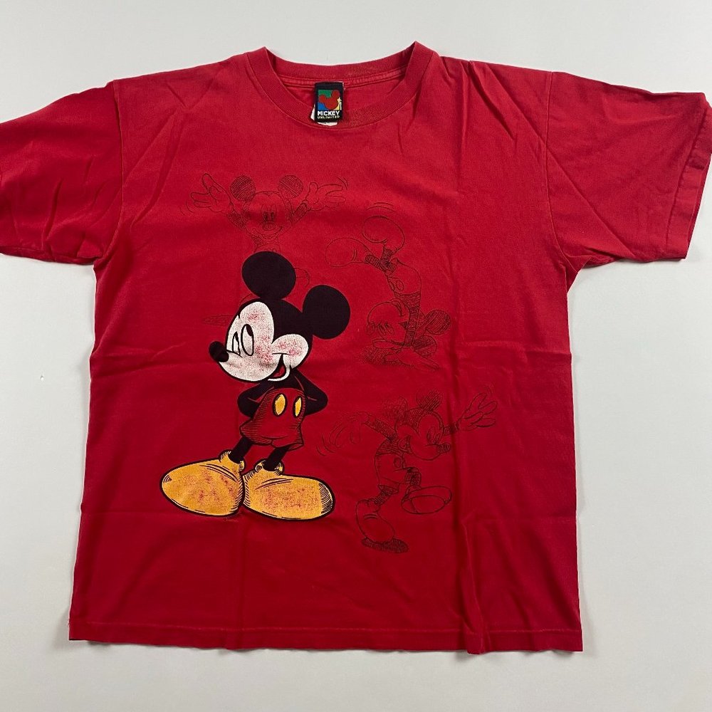 Vintage 90s Mickey Mouse Mickey Unlimited T Shirt Mens Large Disney Made in USA
